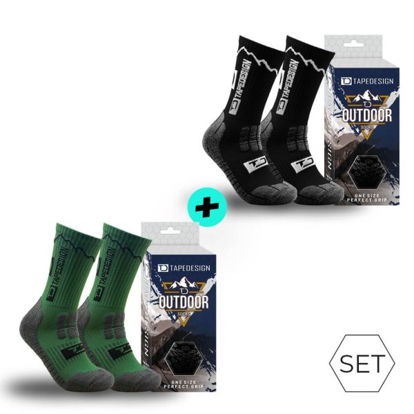 TAPEDESIGN® - „Outdoor 2.0” Socks (2er Pack)