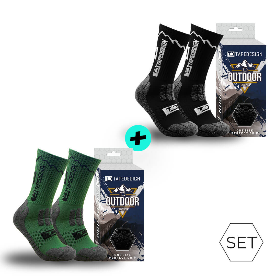 TAPEDESIGN® - „Outdoor 2.0” Socks (2er Pack)