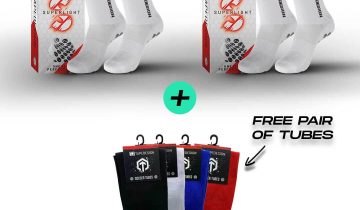 Double-Pack Superlight Socks (+ 1x Free Tubes)