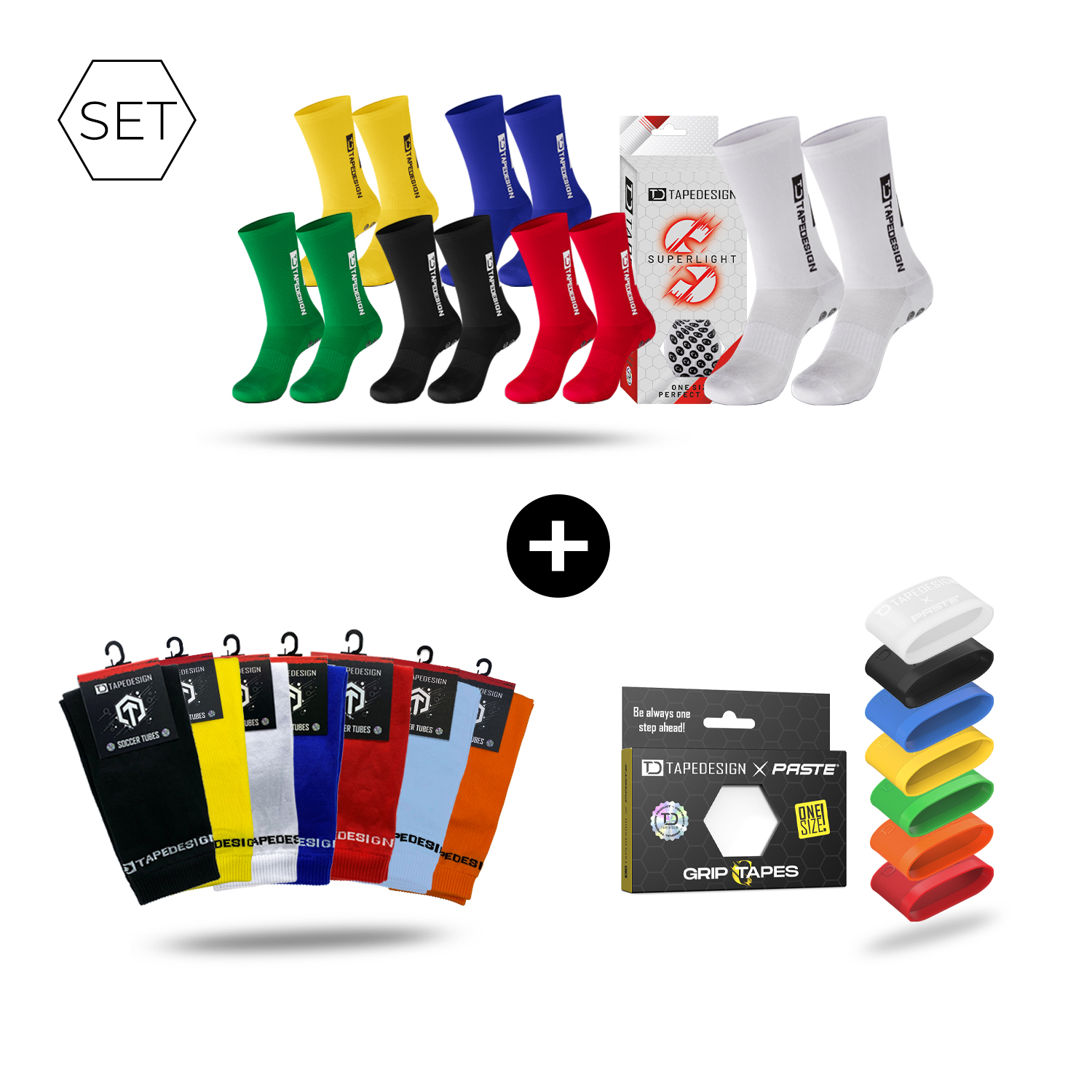 TAPEDESIGN® Grip Socks Always one step ahead