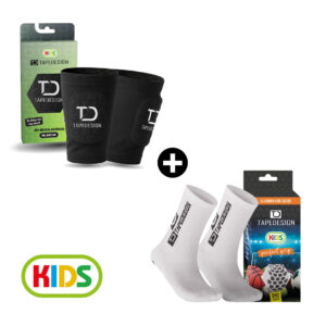 Bundle: Shinguards Sleeve KIDS + Allround Socks "Classic Kids"