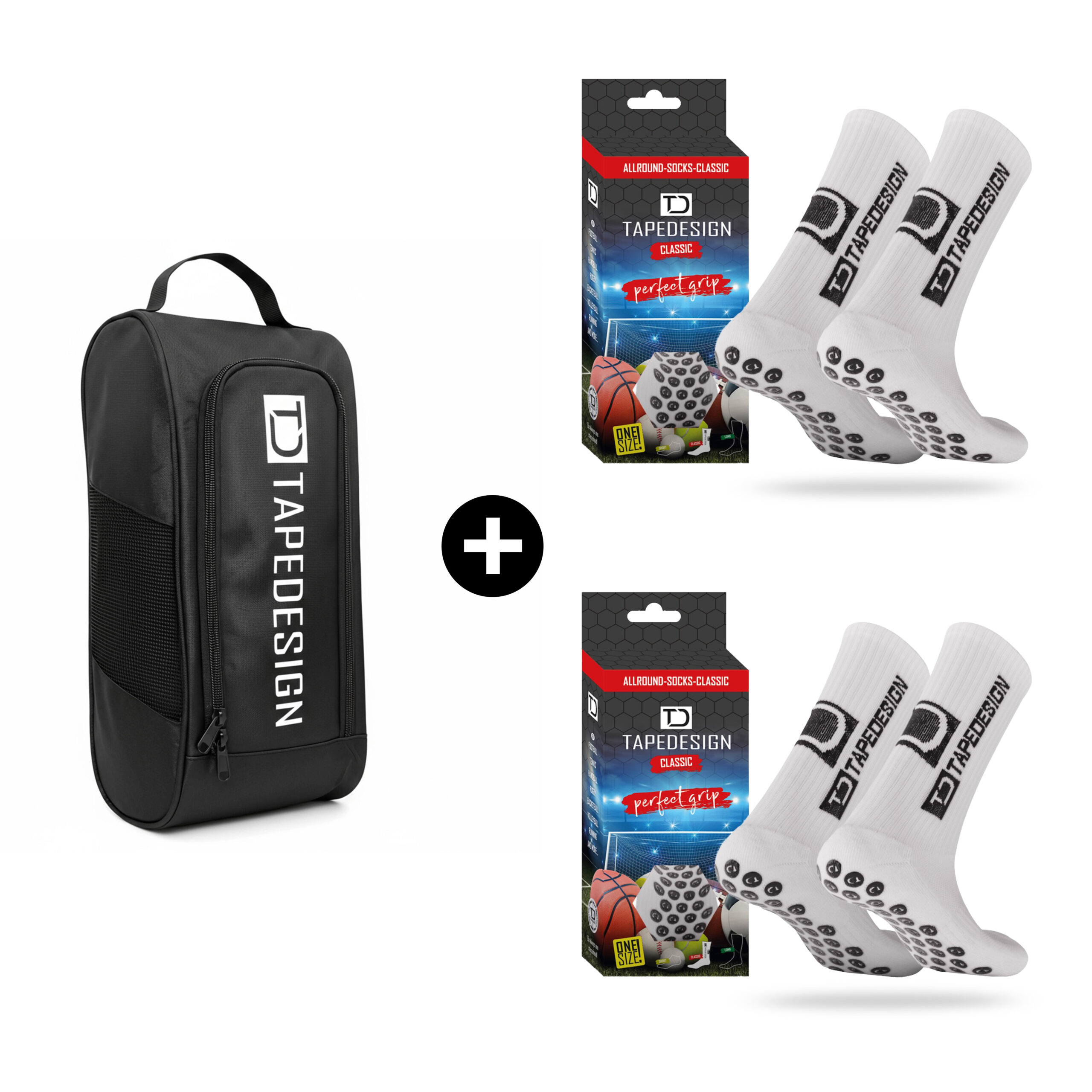 Bundle: Shoebag + 2x Allround Socks "Classic"